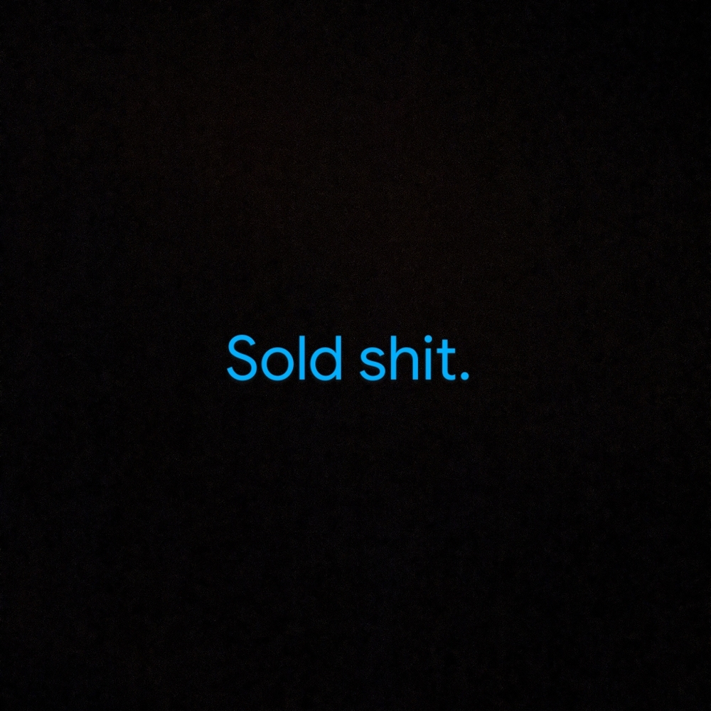 Everything below has already been sold!
